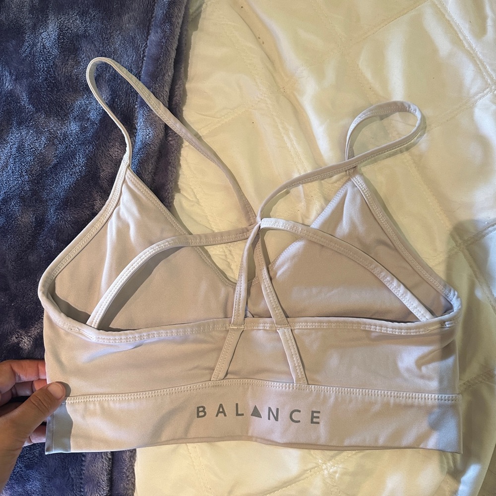 Off white balance athletica now vitality brand sports bra